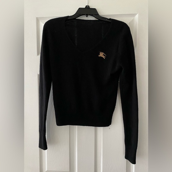 Vintage Cashmere Burberry Sweater - Picture 2 of 2